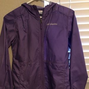 Girls Columbia Windbreaker